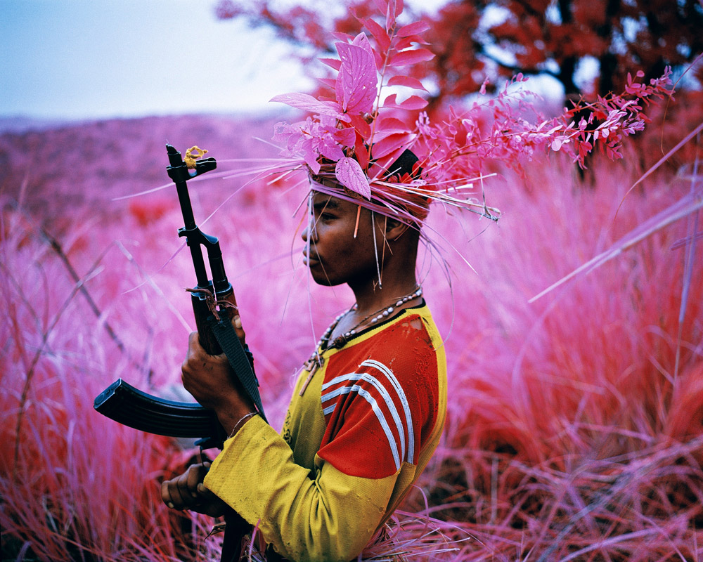 Richard Mosse civil war documentation image from the Kongo.