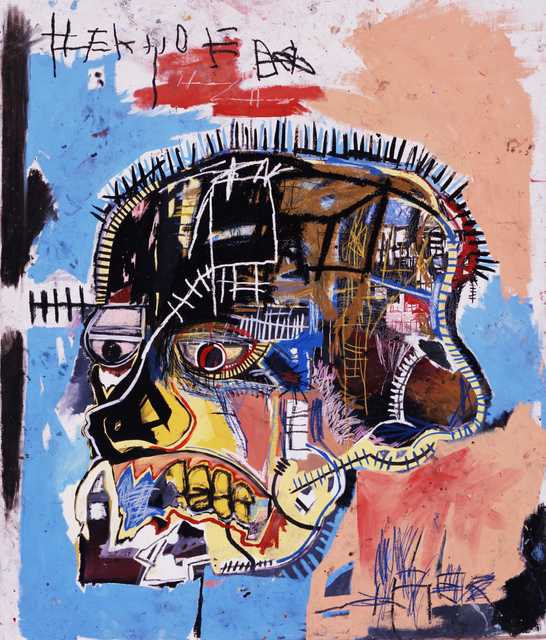 A Basquiat painting.