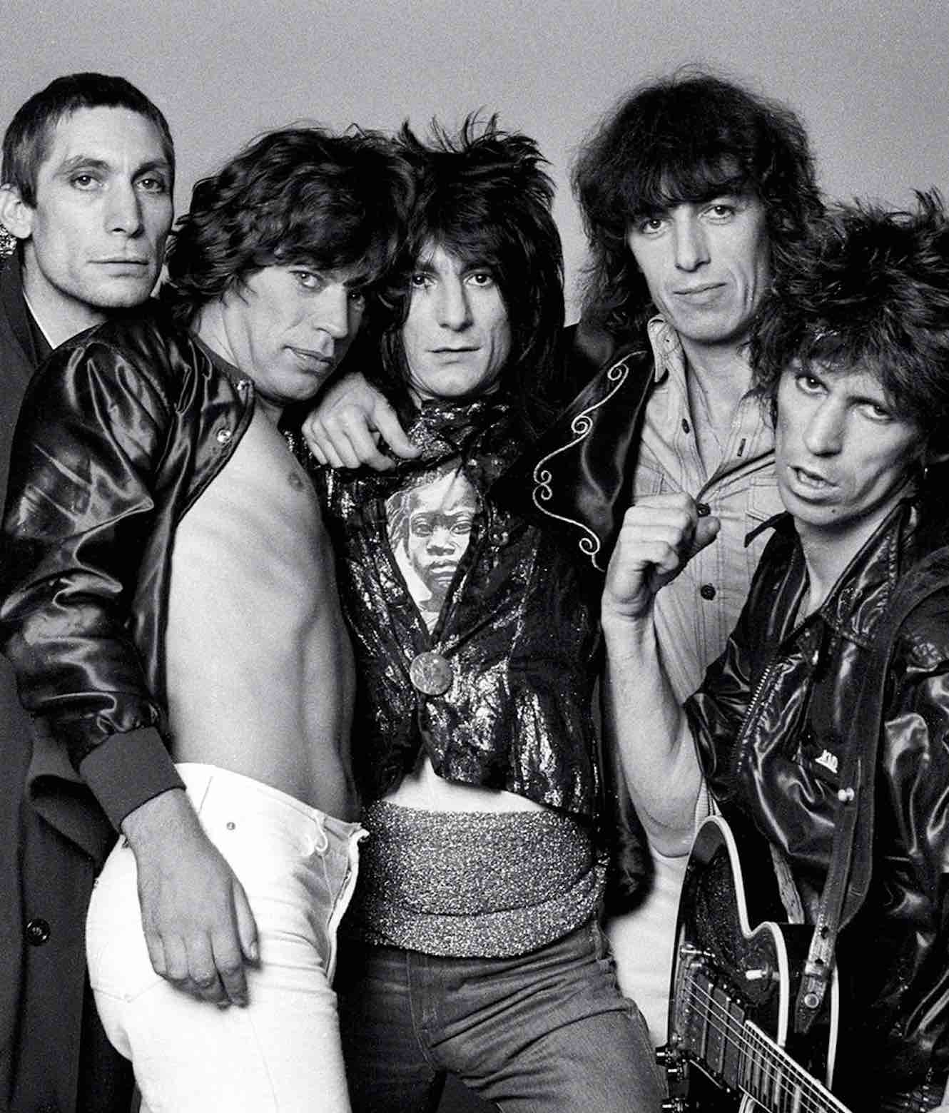 The Rolling Stones as a complete band.